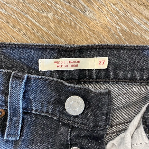 Levi’s wedgie straight cropped - Picture 2 of 3